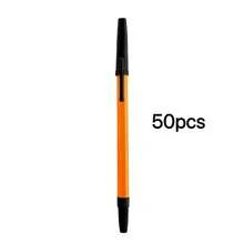 50pcs Red Black Blue Ballpoint Pens, No Leakage, Smooth Writing, Waterproof, Suitable For Students Learning And Office Use Gel Pens - Sets - View 9