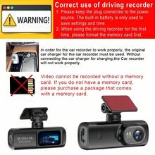 4K Ultra HD Dual Dash Cam, WiFi Front And Rear Dual Lens Dash Camera, 1.47" IPS Screen, App Supported, Motion Detection, Night Vision, 64GB Cycle Recording Dashcam, Wide Angle Dash Cam With G-Sensor - Dash Cam - View 8