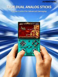 ANBERNIC RG35XX Pro, Retro Handheld Game Console, IPS HD Screen, Dual Joystick Gaming Buttons, Built-In Multi-Emulator, Long Battery Life Portable Nostalgic Game Machine - View 2