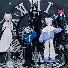1pc Standardized Time BJD Movable Doll Random Figure Ornament Gift - Multicolor - View 1
