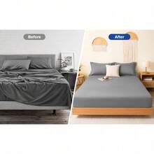 Set Kombo 4 Buah Pengikat Sprei Tersembunyi + Pengatur Kabel Penyimpanan, Tali Kasur Anti Selip, Klip Sprei, Pegangan Aman Anti Selip, Pemasangan Mudah dan Tahan Lama, Cocok untuk Berbagai Ukuran Kasur, Menjaga Sprei Tetap Rata dan Rapi, Cocok untuk Kamar Tidur, Asrama, dan Rumah sebagai Aksesori Pengorganisasian Perlengkapan Tidur - MultiWarna - View 8