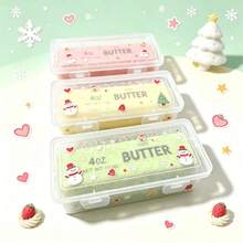 Christmas Butter Stick Realistic Crispy Strip - Large Squeeze Toy, Soft Compressible Plaything, Desktop Collectible Decor, Holiday Gift Fun Small Item Super Realistic Oversized Toy - Gift For Friends And Family - Multicolor - View 4
