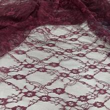 HHMC Black Lace Fabric, Sold By Meter, Suitable For Making Clothes, Curtains, Wedding Dresses, Sewing, Solid Color Peony Floral Pattern, Soft, Wrinkle-Resistant, Draping Fabric. - Multicolor - View 42