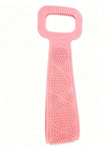 Multi-Color Body Sponge Brush Silicone Bath Brush With Soft Massage Bumps Exfoliating Tool For Women And Men Bathroom Brush Ideal For Daily Body Wash Back To School Travel Home Bathroom Essential Accessory For All Seasons Halloween Christmas Gift - Multicolor - View 18