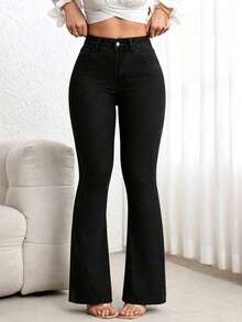 Women Jeans - Black - View 4