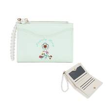 Pearl Bracelet Short Wallet Little Duck Cartoon Playful Women's Multi-Slot Coin Purse Fresh Cute PU Wallet - Multicolor - View 13