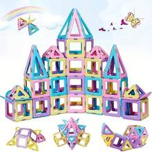 Magnetic Building Blocks Set, STEM Toys For Girls And Boys, Magnetic Tiles, Educational Magnetic Toy Blocks Gift For Kids, Halloween/Thanksgiving/Christmas Gift - Multicolor - View 2