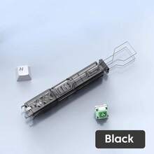 2 In 1 Keyboard Keycaps Switch Puller Opener Universal Keycap Shaft Remover Button Extractor Keyboards Accessories Kit - View 1