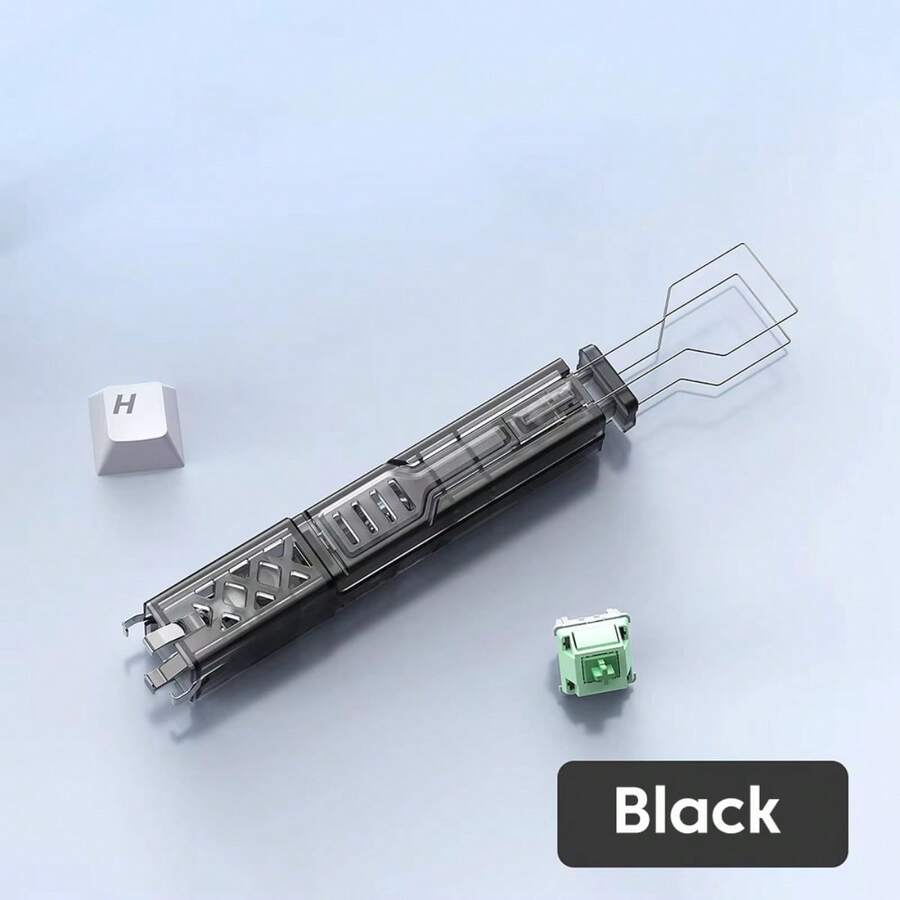 2 In 1 Keyboard Keycaps Switch Puller Opener Universal Keycap Shaft Remover Button Extractor Keyboards Accessories Kit - View 1