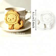 Hanging Cup Elephant Rabbit Sheep Biscuit Mold Animal Cookie Cutter Cookies Fondant Mold Coffee Cup Cake Decorating Baking Mold - White - View 16