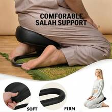 Portable Meditation Stool Yoga Bench, Meditation Stool With Cushion, Kneeling Stool For Prayer, With Storage Bag, Stable Prayer Stool For Home, Office, Reading, Meditation - Multicolor - View 2