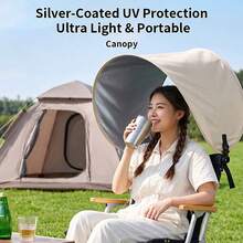 Outdoor Beach Chair Sun Shade, Sun And Wind Protection, Outdoor Sun Protection Equipment, Can Be Clipped To Various Chairs And Sofas, Convenient Equipment For Camping, Picnic And Hiking - Multicolor - View 1