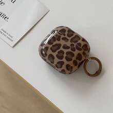 Casing Earphone Motif Leopard Aneka Warna dengan Gantungan, Kompatibel dengan 5/ Pro 3/Pro 2/ 4/ 3/ 1/2, Pelindung Minimalis Lucu untuk Anak Perempuan - MultiWarna - View 17