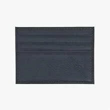 Niche Textured Genuine Leather Card Holder, Slim Multi-Slot Solid Color Card Case, Unisex Portable Card Storage Sleeve - Multicolor - View 12