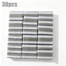 10/20/30pcs Magic 3-Layer Cleaning Sponge, Reusable Flat Bottom Pan Dish Scouring Pad, Household Kitchen Sponge Wet Wipe Brush Cleaning Tool - Three-layer Cleaning Sponge - View 9