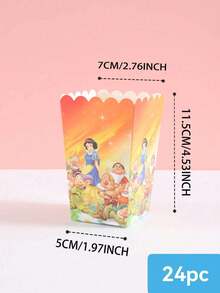 6pcs/12pcs/24pcs Anime Cartoon Theme Party Candy Boxes, Suitable For Halloween Party Decoration, Theme Party Gift Boxes, Candy And Cookie Boxes, Party Gift Bags, Party Gift Boxes, Suitable For Birthday Party, Candy And Popcorn Box Decoration, Suitable For Back To School Party, Essential Holiday Party Supplies - Multicolor - View 8