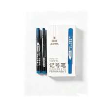 Permanent Markers, Waterproof Quick Dry Marker Pens For Office School Marking Supplies - Round - View 9