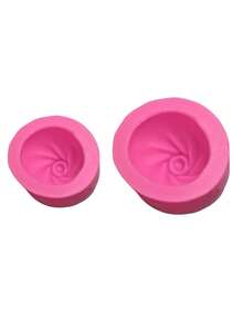 1/2pcs Silicone Dumpling Mold, Bao Buns Maker Machine, Baozi Maker Press Mold, Silicone Bun Dumpling Mold For Beginners, Homemade Manual Pastry Dumpling Wrapper Tool Pink, Easy To Demold Cake Mould, Handmade Baozi Makers - Multicolor - View 14