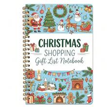 Christmas Planning & Shopping List Notebook (Santa Claus Cover Edition) - Holiday Gift & Shopping Record Manual, Includes Holiday Planning Pages, Family To-Do List And Colleague Collaboration Pages (English Version) - Compact And Portable, Easy To Use - One Size Fits All - View 12