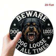 2D 1件裝「小心惡犬」警告木製標誌，適用於庭院牆面裝飾、圍欄、車庫、室內牆面裝飾，絕佳禮物，無需用電 - TM55 - 查看 7