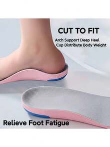 Sol Penopang Lengkungan Kaki, Sol Pijat Penopang Lengkungan Kaki Unisex, Sol Sepatu Lari Peredam Guncangan, Sol Sepatu Kerja, Cocok untuk Penggunaan Berdiri Jangka Panjang - Beraneka warna - View 7