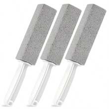Long Handle Ergonomic Pumice Toilet Cleaning Brush, Portable Dirt Removal Tool For Bathroom, Sink, Pool, Surface- With Hook, Suitable For Hotel, Airbnb And Home Cleaning - Multiple Styles - View 2