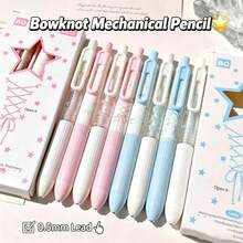 Little Pudding Ballet 自動鉛筆,Ins 高審美可愛耐用鉛筆,0.5mm 學生鉛筆,返校用品 - A - 查看 10
