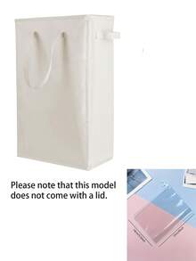 Ultra-Thin Laundry Basket, Dirty Clothes Storage Bin With Handle, Suitable For Laundry Room, Bedroom, Closet - Multicolor - View 11