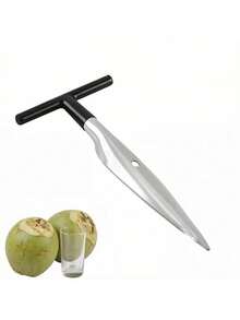 Outdoor Camping Manual Coconut Opener, Stainless Steel Fruit And Vegetable Tool, Meat Extractor And Shell Opener Tool - Multicolor - View 6