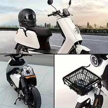 2pcs Car Helmet Holder + Anti-Slip Mesh Bag, Universal For Motorcycle And Car, Expandable Adjustable Storage Combination - A - View 3