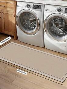 SANJIANGDI A Pc Of Premium Faux-Woven Texture Kitchen Mat,Made Of Soft 3.5mm Rubber Material, Absorbent And Easy To Clean, Suitable For Corridors, Bathrooms, Living Rooms, Outdoor Entrances, And Toilets, Applicable In All Seasons And Ideal For Various Occasions - Multicolor - View 16
