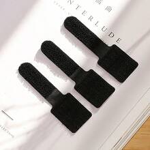 50pcs Nylon Self-Adhesive Cable Ties, Magic Tape, Easy Power Cord Organization, Flexible Multi-Purpose Home And Office Cable Straps, Wire Fixers - Easy Cable Management And Organization - Reusable Durable Cable Adhesive Rings, Suitable For Home And Office, Desktop Cable Rack, Cable Organizer, Self-Adhesive Cable Storage Tool, Cable Ties, Wall Cable Organizer, Computer Cable Clips, Network Cable Organizer, Christmas Decoration, Halloween Decoration, Outdoor Garden Decoration, Autumn Home Decor, Bedroom Decor, Kitchen Decor, Christmas Gift - Multicolor - View 7