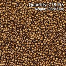 2mm 778pcs 10g Lacquered Acrylic Spacer Beads DIY Jewelry Making Bracelet, Car Charm, Phone Chain Handmade Beaded Accessories Material - Machine-embroidered Electroplated Glass Beads - View 13