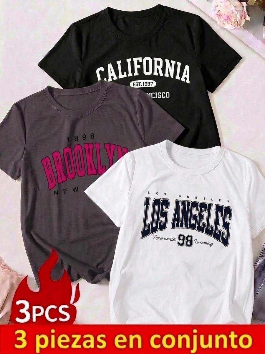Women T-Shirts - Multicolor 3 - View 1