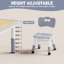 Kids Tables & Chairs - Grey - View 3
