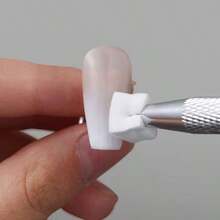 52Pcs Nail Art Sponge Gradient Set, Stainless Steel Double End Cuticle Pusher, Perfect For Nail Salons - Multicolor - View 3