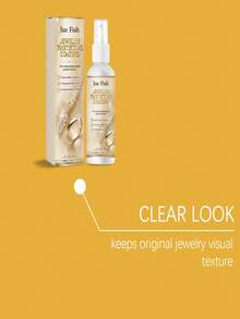 JUE FISH Jewelry Protective Coating Spray, Invisible Anti-Tarnish Film Sealant For Gold, Silver, Brass, Rings, Necklaces, Bracelets & Metal Accessories, Long-Lasting Shine Restorer, Scratch Resistant Multi-Material Quick-Drying Tarnish Shield Spray - Multicolor - View 6