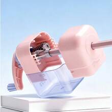 Hand-Crank Pencil Sharpener, Highly Attractive Design, Automatic Pencil Feed, Effortless Pencil Sharpener For Students And Office Use - Multicolor - View 5