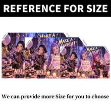 Official Licensed KPop Demon Hunters Party Decoration Set, Multiple Sizes Available, Birthday Party Decor, Christmas Photo Backdrop, Home Gathering Decoration, Holiday Party Supplies - Multicolor - View 7