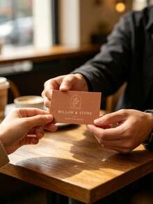 20/200/500/1000pcs Customized Double-Sided Business Cards, Personalized Business Card Printing, Customizable Your Design, Professional Printed Business Cards, Unique Brand Logo Cards, Company Brand Promotion, Corporate Events And Daily Business Use, Christmas, Special Occasions - Multicolor - View 3