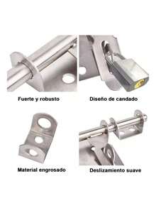 Latches & Bolts - Silver - View 4