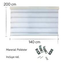 Blinds, Shades & Shutters - Khaki - View 10