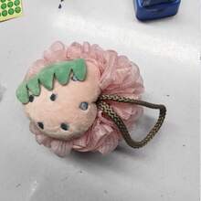 1 件婴儿沐浴配件 - 去角质毛巾、二合一柔软擦洗海绵、防滑婴儿沐浴手套、加厚悬挂设计、柔软不掉毛沐浴海绵、二合一双面婴儿浴巾 - 彩色 - 查看 9
