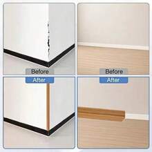 1pc 2m/78.74in Self Adhesive Wall Corner Protector Peel And Stick Flexible Corner Moulding Trim Floor Transition Strip Ceiling - Multicolor - View 10