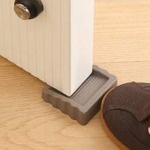 Rubber Door Wedge, Small Cube Door Stopper, Available In Black And Gray - Square - View 8