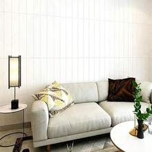 Modular 35*35cm Panels. 24 Pieces Cover Approx. 3㎡. Easy DIY Installation. Flexible For Corners And Edges. Ideal For Accent Walls, Wainscoting And Stove Surrounds, Creating A Warm Gentle Texture. - Decorative Wall Panel - View 12
