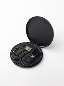 1 Buah Kit Hub Pengisian Daya & Data Universal - Pengisian Cepat, Kompatibilitas Semua Perangkat, Penyimpanan Kartu Memori, Pin Eject Tray, Dudukan Ponsel - Set Konversi USB C dengan Adaptor USB A & Tipe C - MultiWarna - View 14