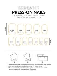 Fall Nails 24Pcs Short Coffin Press On Nails, Solid Light Purple False Nails, With Jelly Glue & Nail File, Nail Set - Multicolor - View 3