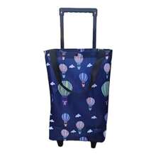 Multifunctional Shopping Cart, Easy To Fold, Equipped With Wheels For Convenient Movement, Made Of Durable Oxford Fabric, Perfect For Shopping And Travel - Multicolor - View 13