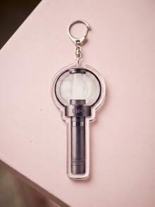 1pc/8Pcs K--Pop Fan LightStick Acrylic Keychain Charms, Cute Music Group Replica Pendant Set, Y2K Concert Enthusiast Accessories, Perfect Gift For K-Pop Fans And Friends, High-Quality Transparent Acrylic, Great For Tote Bags, Keys And Daily Decoration. - Multicolor - View 12
